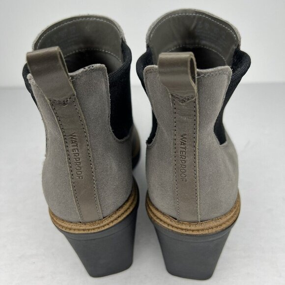 Dr. Scholl's First Class Padded Insole Suede Chelsea Ankle Boots Womens Size 9M - Picture 4 of 9